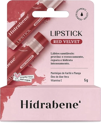 HIDRABENE LIPSTICK - RED VELVET - 5 G