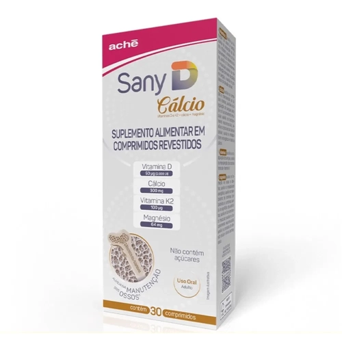 SANY D CAL 2.000 UI COM 30 COMPRIMIDOS REVESTIDOS-ACHE
