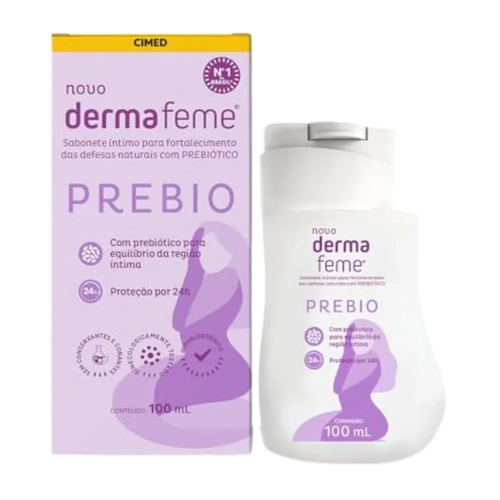 Sabonete Íntimo Dermafeme Prebio 100ml