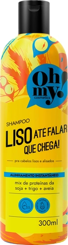 Shampoo Liso até falar que chega 500ml