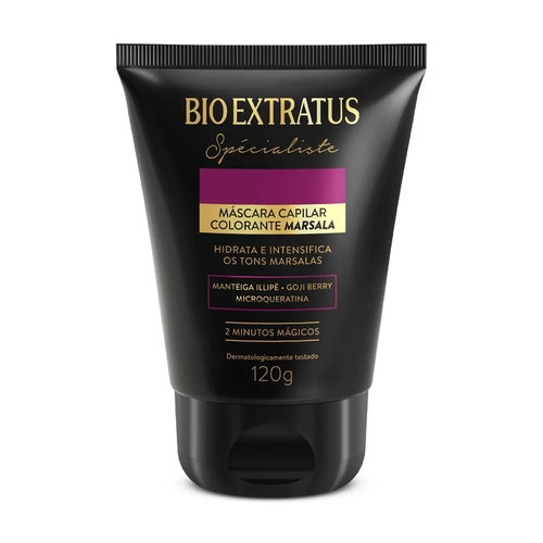 Máscara Spécialiste Colorante Marsala Bio Extratus 120g