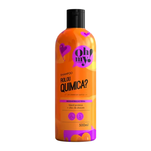 Shampoo Oh My Rolou Quimica 500ml