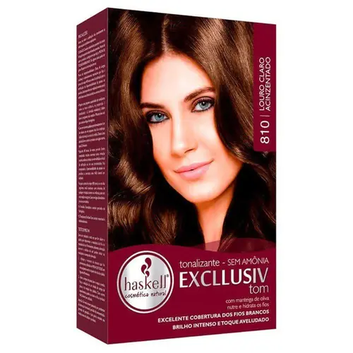 Tonalizante 810-Louro Claro Acinzentado