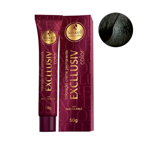 Excllusiv COLOR 2.0 Preto 50g - Haskell