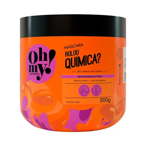 Máscara Oh My! Rolou Química? 500g