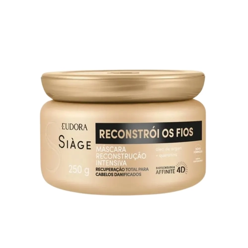 Eudora Máscara Capilar Siàge Reconstrói Os Fios 250G