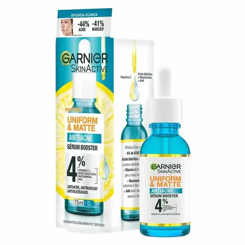 Sérum Facial garnier Uniform & Matte Antiacne 15ml