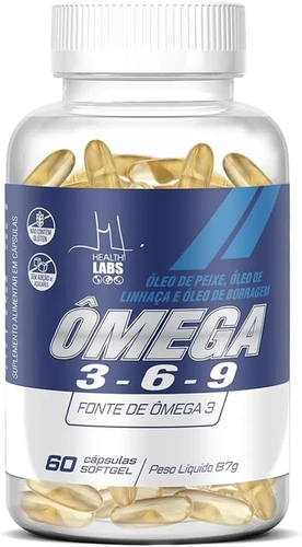 OMEGA 3-6-9 60 CAPSULAS HEALTH LABS/ GOMES