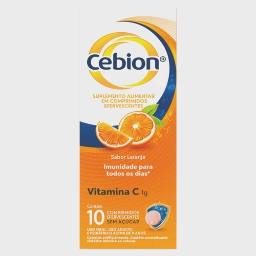 CEBION EFERVESCENTES 1G COM 10 COMPRIMIDOS