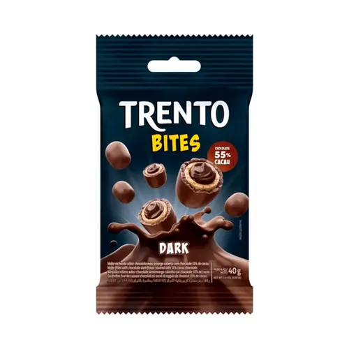 CHOCOLATE TRENTO BITES DARK 40G
