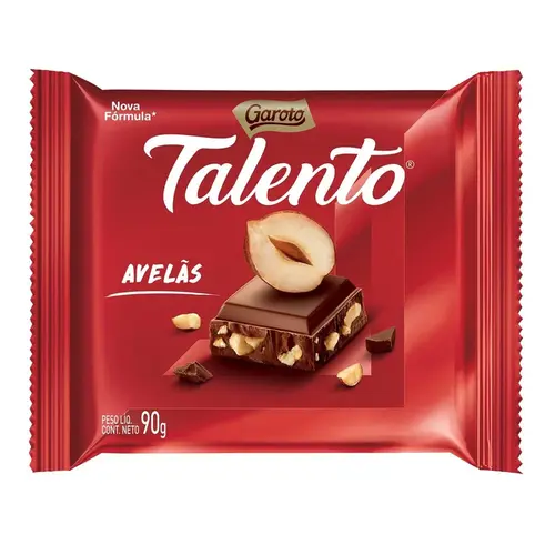 CHOCOLATE TALENTO 85GR AVELAS