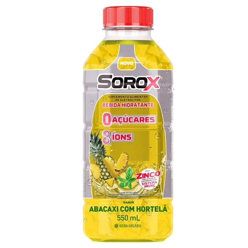 SOROX ABACAXI COM HORTELA 550ML-DEMAIS PROD