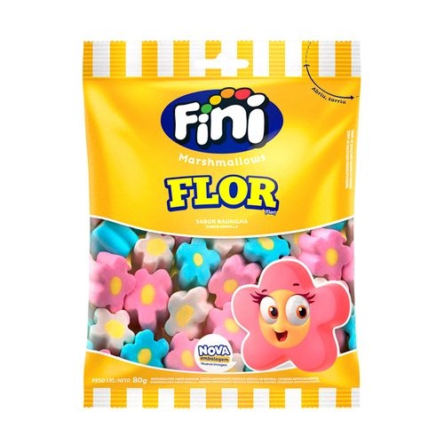 FINI MARSHMALLOWS FLOR 80GR