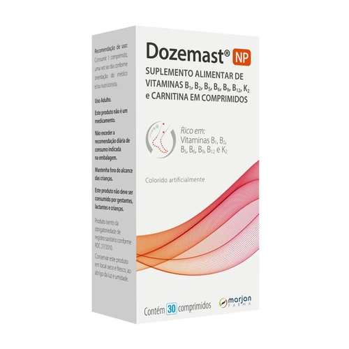 Dozemast 1.000mcg com 30 Comprimidos-Marjan Farma