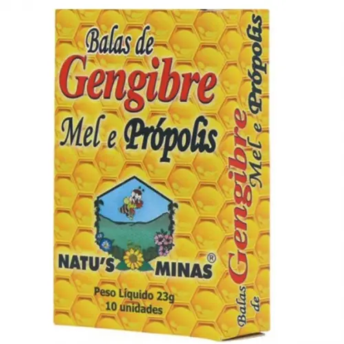 BALAS DE GENGIBRE PROPOLIS