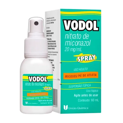 Vodol 20Mg/Ml Spray Com 60Ml União Química