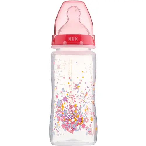 MAMADEIRA NUK FIRST CHOICE 150ML (0-6MESES) ROSA