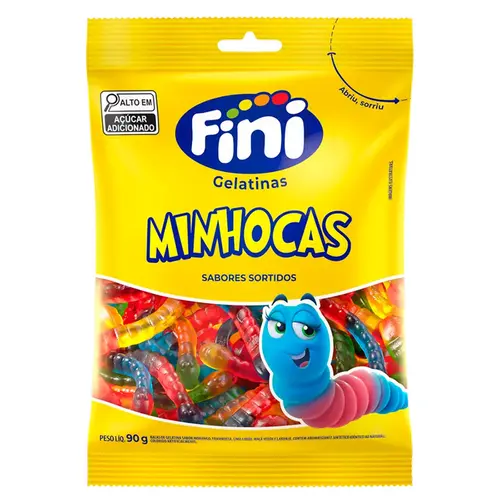 FINI BALA MINHOCA BRILHANTE