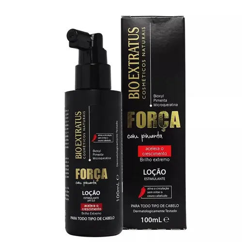 Loção Estimulante Bio Extratus Força com Pimenta 100ml