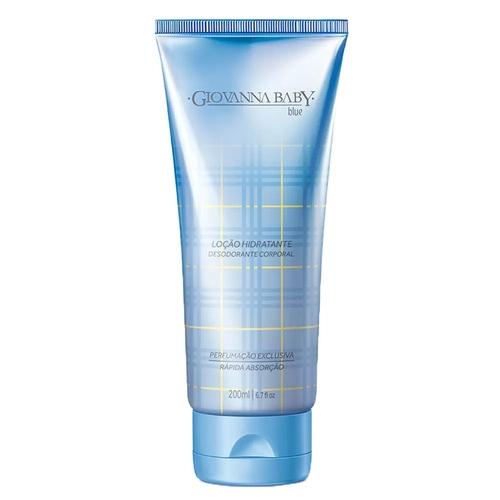 Hidratante Desodorante Corporal Giovanna Baby Blue Loção 200ml