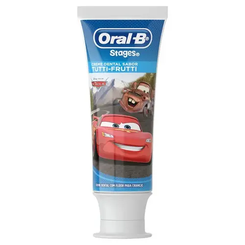 CREME DENTAL INF ORAL-B STAGES CARROS 100GR
