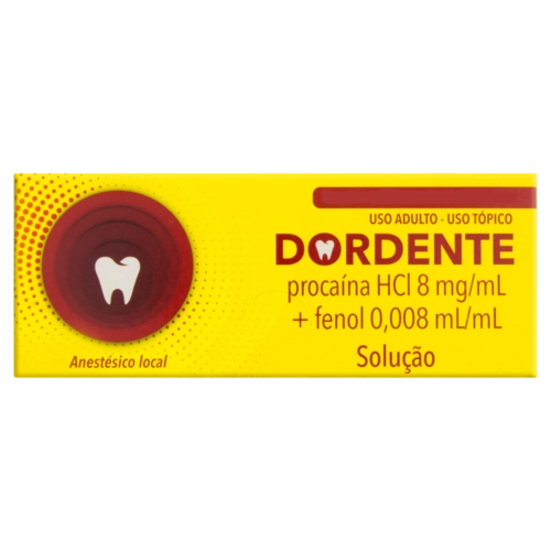 DORDENTE SOLUÇÃO COM 3ML