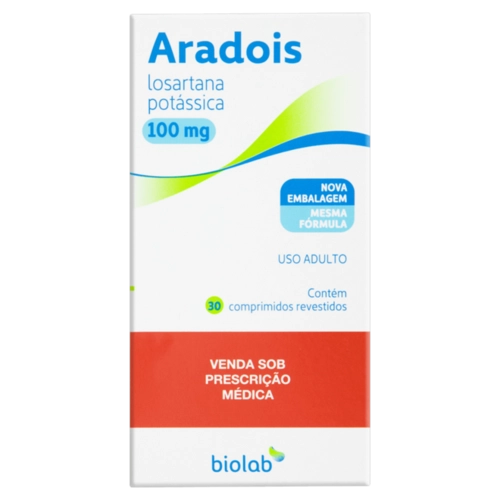 Aradois 50mg 30 Comprimidos Revestidos