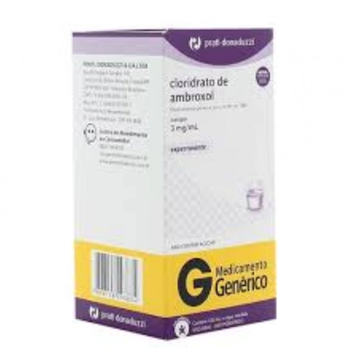 Cloridrato de Ambroxol Xarope 3mg/ml com 120ml-PRATI DONADUZZI