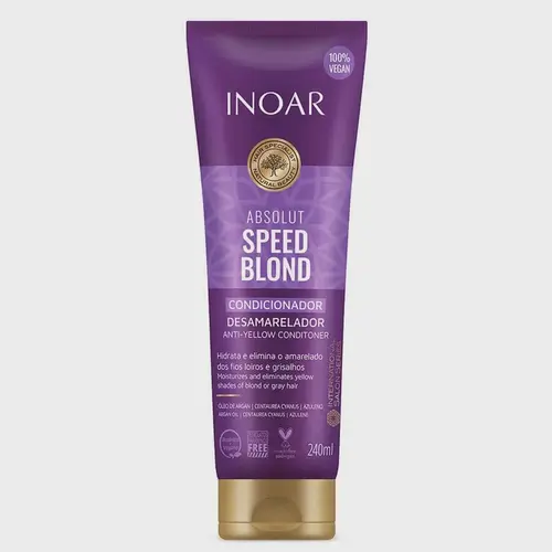 Condicionador Inoar Absolut Speed Blond 240ml