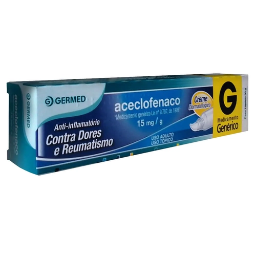 ACECLOFENACO CREME 30GR -GERMED GENERICO