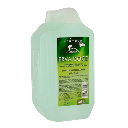 Shampoo Erva Doce 4,6L
