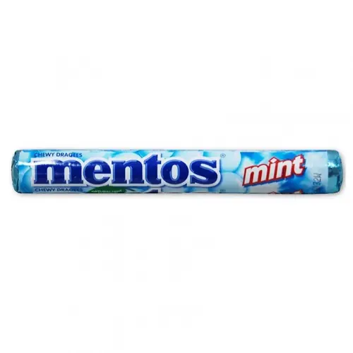 Bala Mastigável Mentos Ice Mint 38G