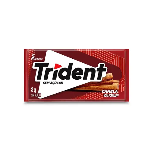 CHICLETE TRIDENT CANELA