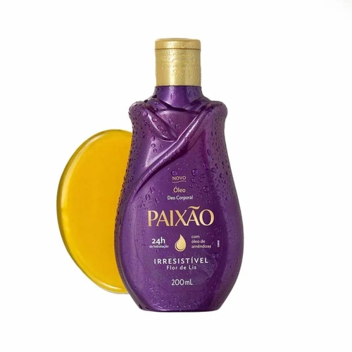 Óleo Corporal Paixão Irresistível - Flor de Lis