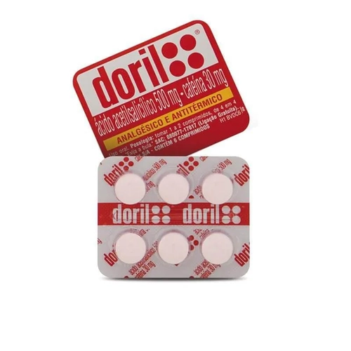 Doril 6 Comprimidos 30mg-Cosmed