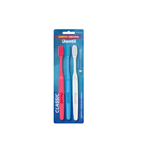 ESCOVA DENTIL CLASSIC LEVE 3 PAGUE 2 MACIA