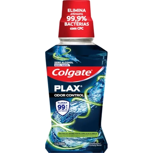 Enxaguante Bucal Sem Álcool Colgate Plax Odor Control 250ml
